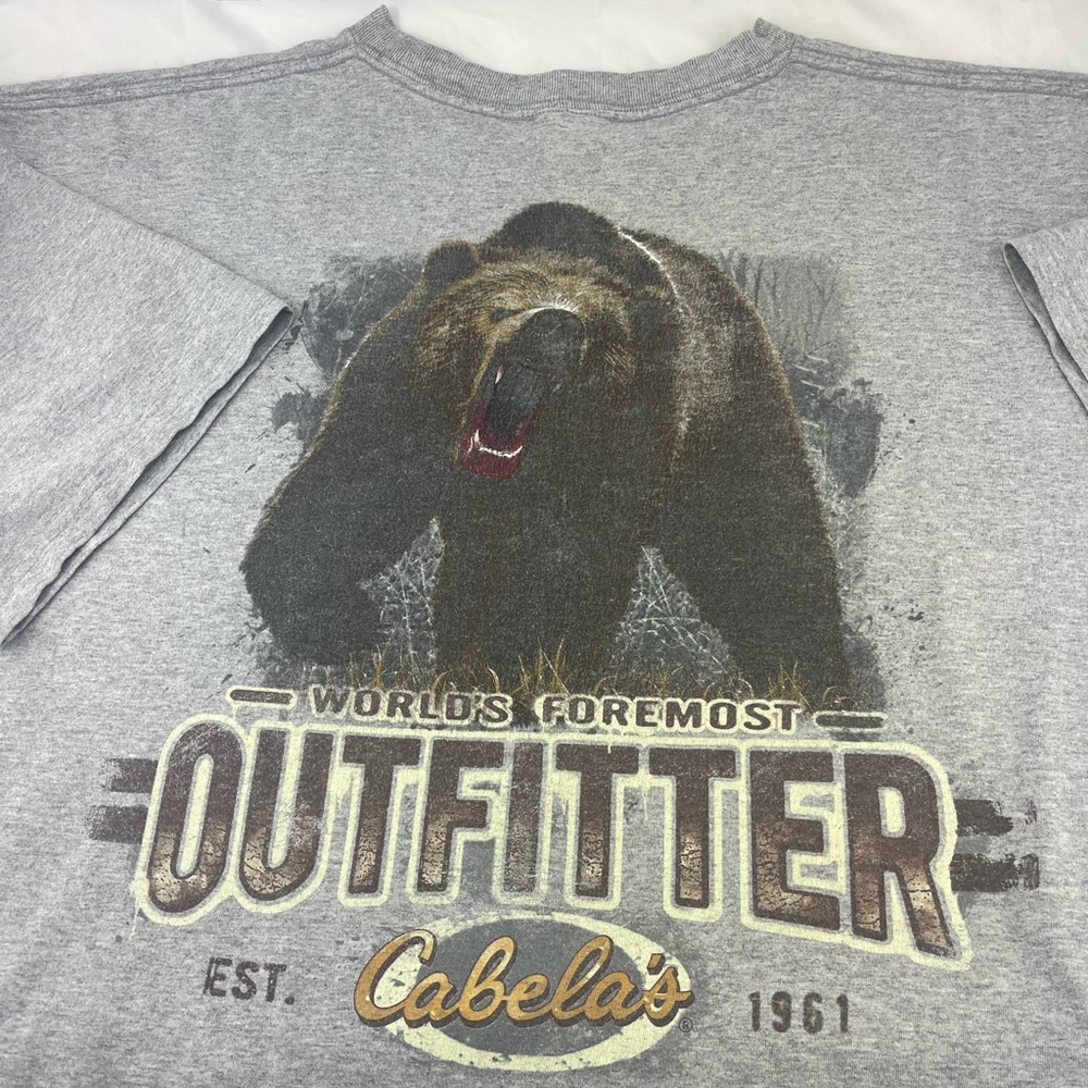 Cabela's Grizzly Bear T Shirt XXL